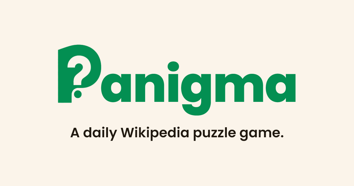 I built Panigma, a daily guessing game where clues come from Wikidata and Wikipedia
